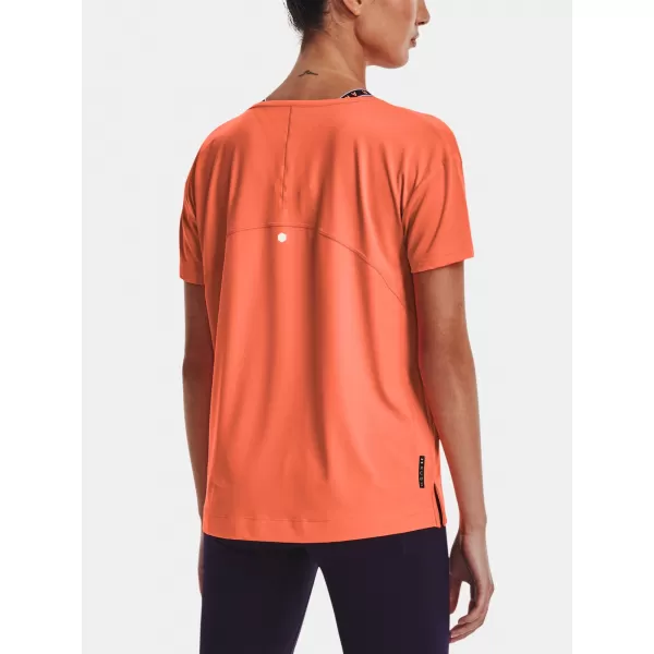  Dámske tričko UNDER ARMOUR UA RUSH ENERGY SS ORANŽOVÁ 