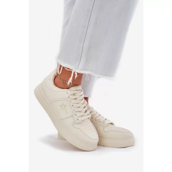  Dámske tenisky BIG STAR RR274A243 BEIGE Big Star Shoes 