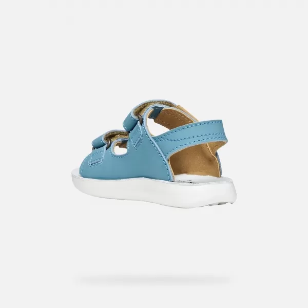  Chlapčenské sandále GEOX SANDAL LIGHTFLOPPY B455SB00032C4016 MODRÁ 