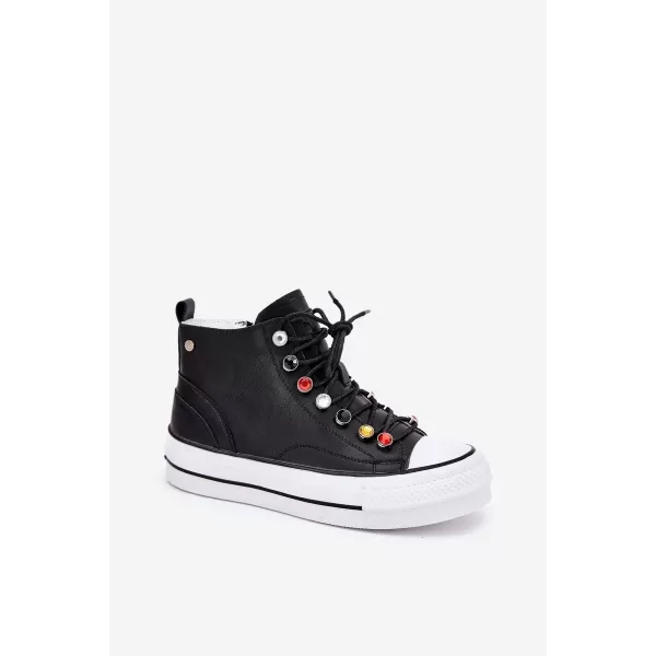 Dámske topánky GOE RR2N4101 BLACK 