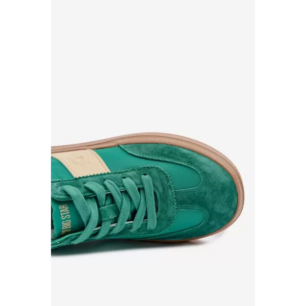  Dámske tenisky BIG STAR TT274163 GREEN Big Star Shoes 