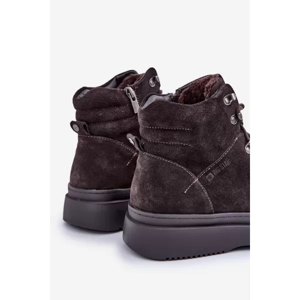  Pánske topánky BIG STAR OO174189 BROWN/BEIGE Big Star Shoes 