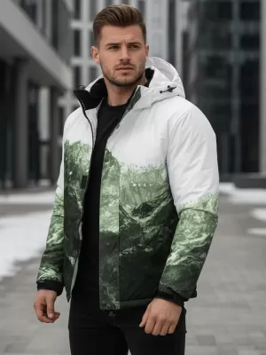 Pánska bunda DSTREET TX5126 ZELENÁ