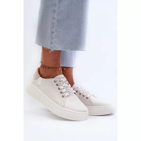  Dámske tenisky BIG STAR NN276001 WHITE Big Star Shoes 