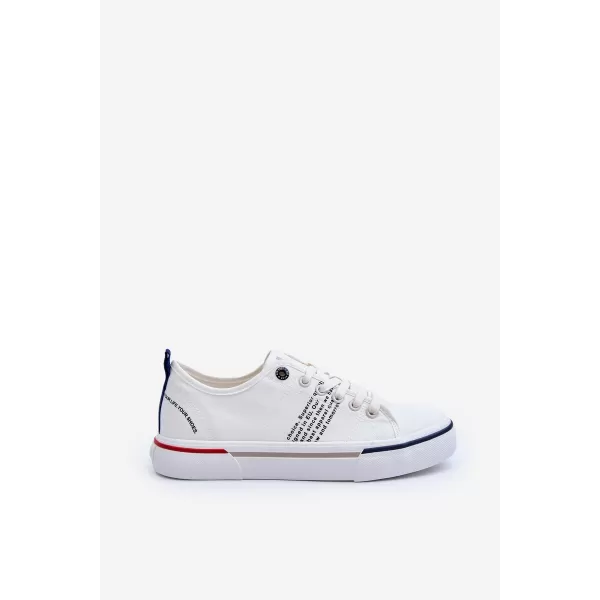  Pánske tenisky BIG STAR LL174204 WHITE Big Star Shoes 