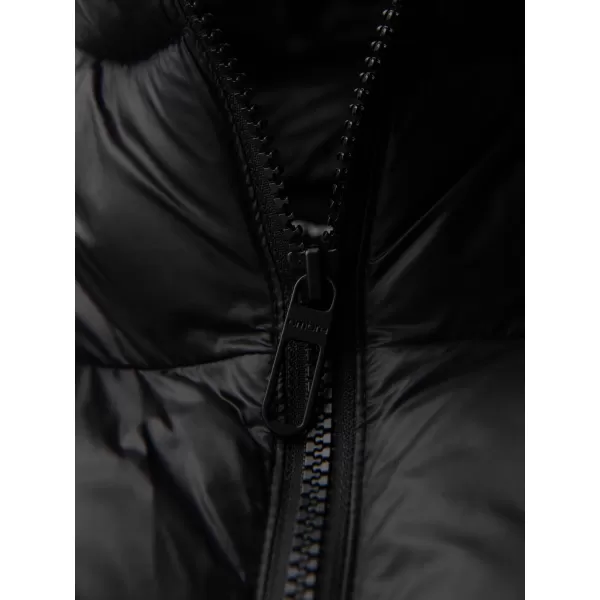  Pánska bunda OMBRE OM-JAHP-0235 ČIERNA 
