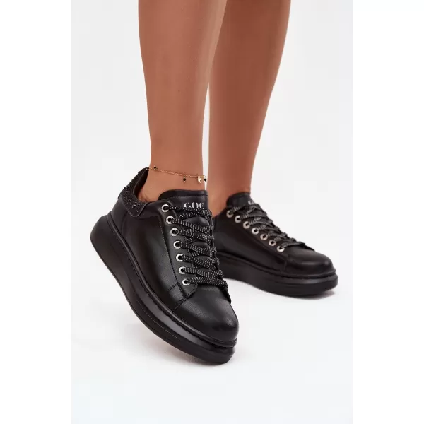  Dámske topánky GOE OO2N4004 BLACK 