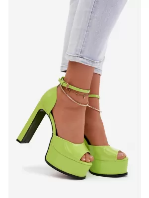 Dámske sandále BOTO HORVIA 41550 LIGHT GREEN
