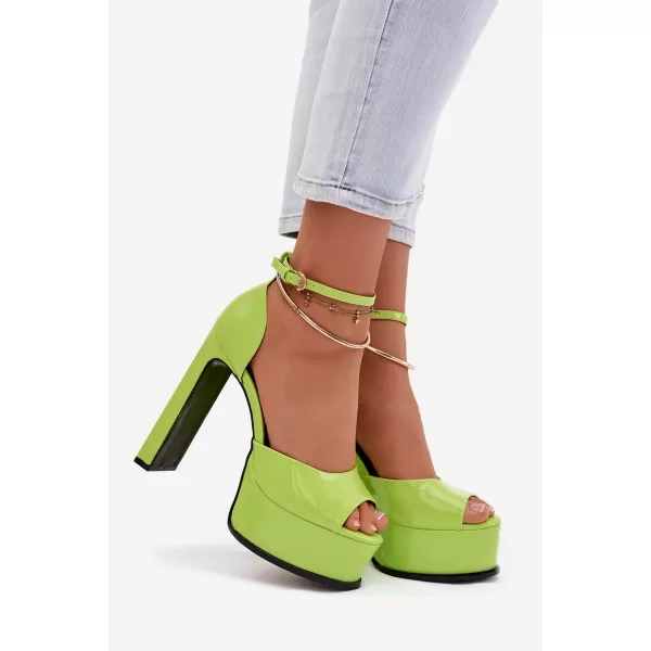  Dámske sandále BOTO HORVIA 41550 LIGHT GREEN 