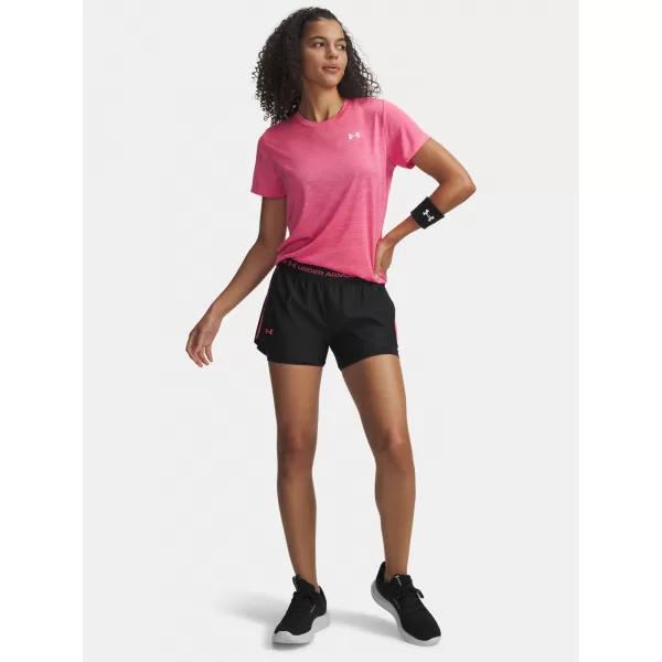  Dámske kraťasy UNDER ARMOUR TECH PLAY UP 2IN1 SHORTS 1389895-002 ČIERNA 