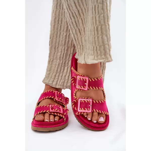  Dámske šľapky BOTO VISLEY 37421 FUCHSIA 