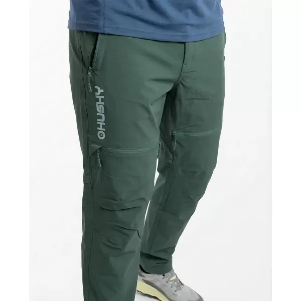  Pánske nohavice HUSKY KUSTY M DARK GREEN 