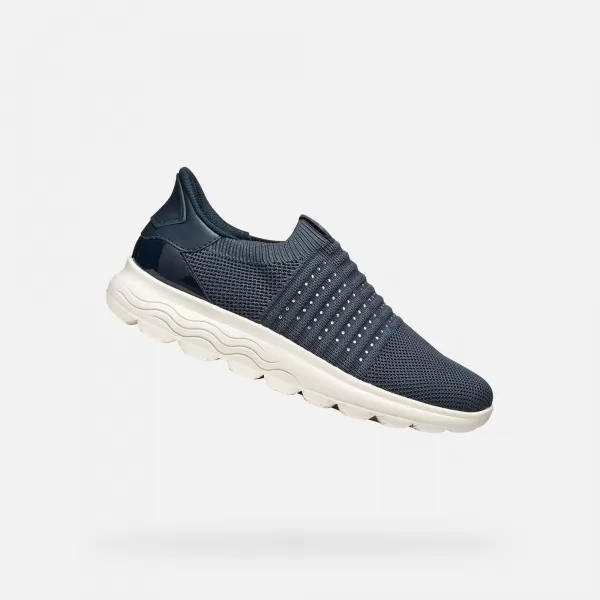  Dámske tenisky GEOX SPHERICA PLUS G012963 TMAVO MODRÁ 