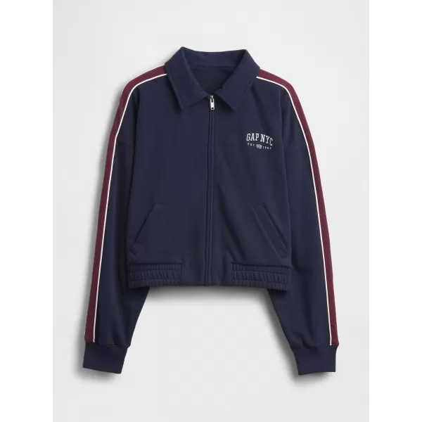  Dámska bunda GAP LOGO TRACK JACKET 799269-01 NAVY UNIFORM 