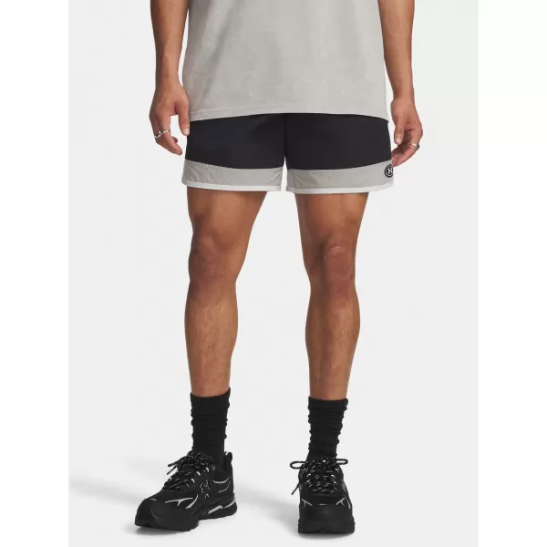  Pánske kraťasy UNDER ARMOUR UA ICON WOVEN TRACK SHORTS 6009350-001 ČIERNA 