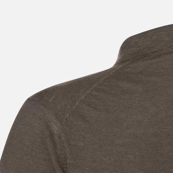  Pánske tričko GEOX KNIT G012317 KHAKI 