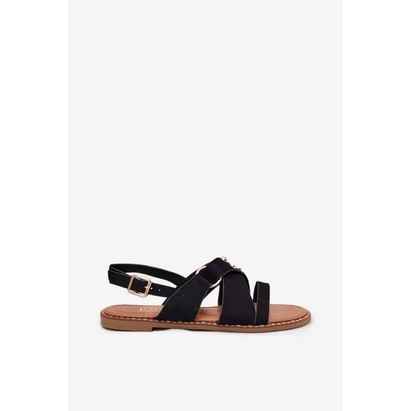  Dámske sandále BOTO ZANIRA 38208 BLACK 
