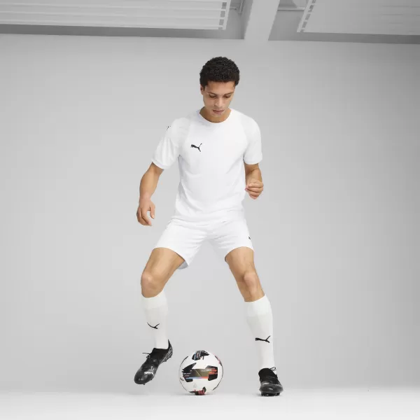  Pánske funkčné tričko PUMA TEAMCUP JERSEY 706272-04 PUMA BIELA/PUMA ČIERNA 