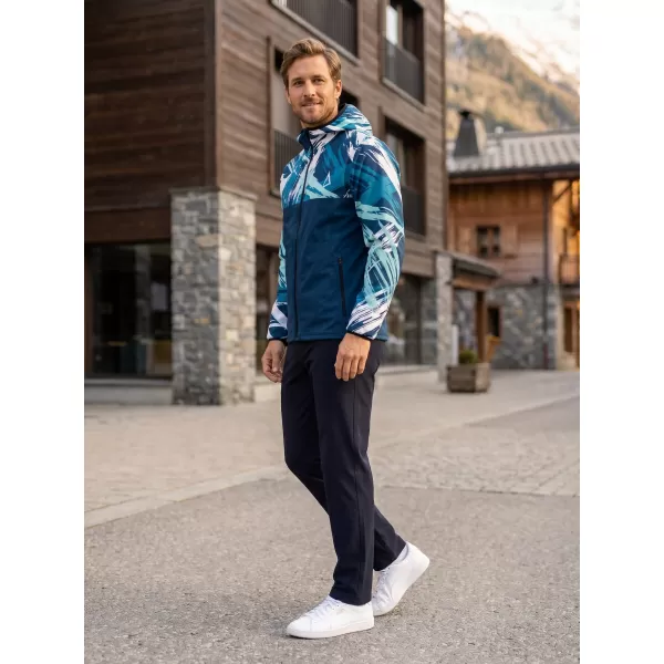  Pánska softshellová bunda premium ALTISPORT VOJ/ALM039JACK01 NÁMORNÁ MODRÁ 