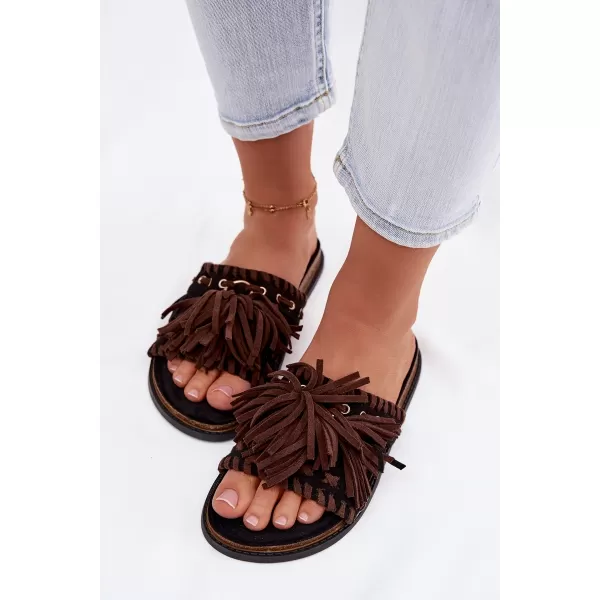  Dámske šľapky BOTO GLORINNA 41497 BLACK 
