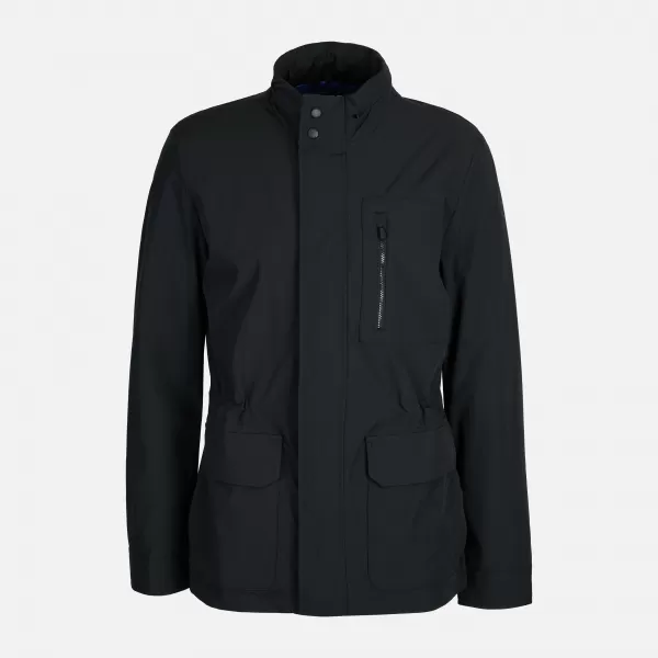  Pánska bunda GEOX SPHERICA G012280 ČIERNA 