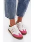 Dámske tenisky ZAZOO N1318 PINK/WHITE/GREEN