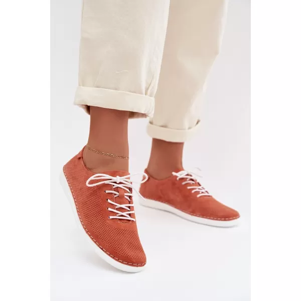  Dámske topánky S.BARSKI LR61-7080 ORANGE 