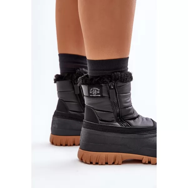  Dámske snehule LEE COOPER LCJ-24-44-2866 BLACK 