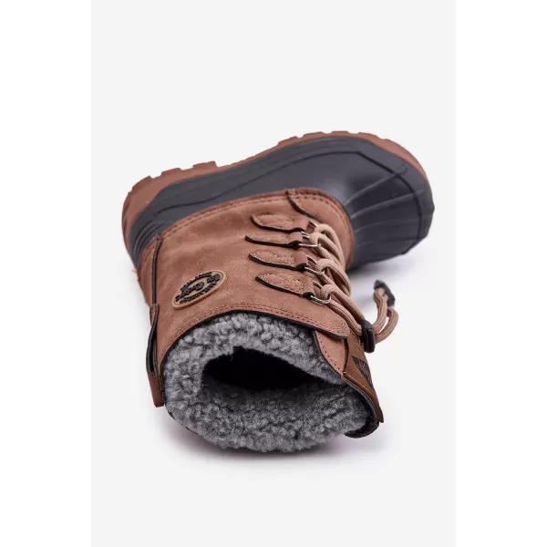  Detské snehule LEE COOPER LCJ-24-44-2842K BROWN 