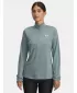 Dámske tričko UNDER ARMOUR TECH 1/2 ZIP- TWIST 1384225-587 MODRÁ
