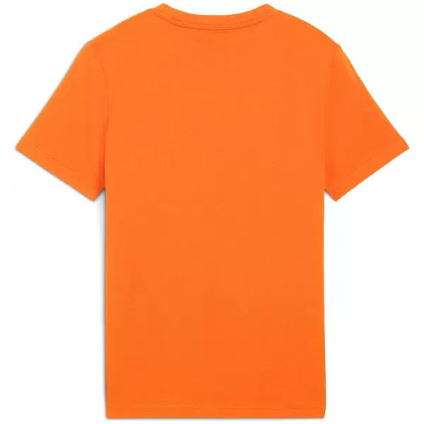  Detské tričko PUMA MID90S GRAPHIC TEE III 688472-26 ORANŽOVÁ ŽIARA 