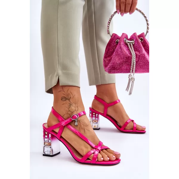  Dámske sandále D&A CR-232 FUSCHIA 