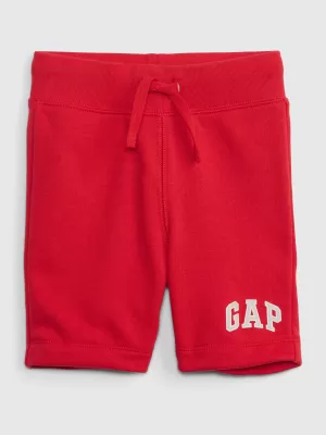 Detské kraťasy GAP LOGO SWEATSHORTS 697982-03 RED WAGON