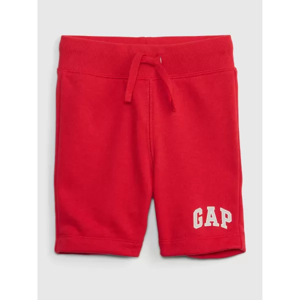  Detské kraťasy GAP LOGO SWEATSHORTS 697982-03 RED WAGON 