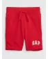 Detské kraťasy GAP LOGO SWEATSHORTS 697982-03 RED WAGON