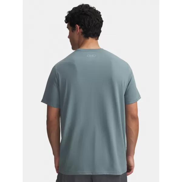  Pánske tričko UNDER ARMOUR UA SPORTSTYLE LOGO UPDATE SS 1382911-587 MODRÁ 