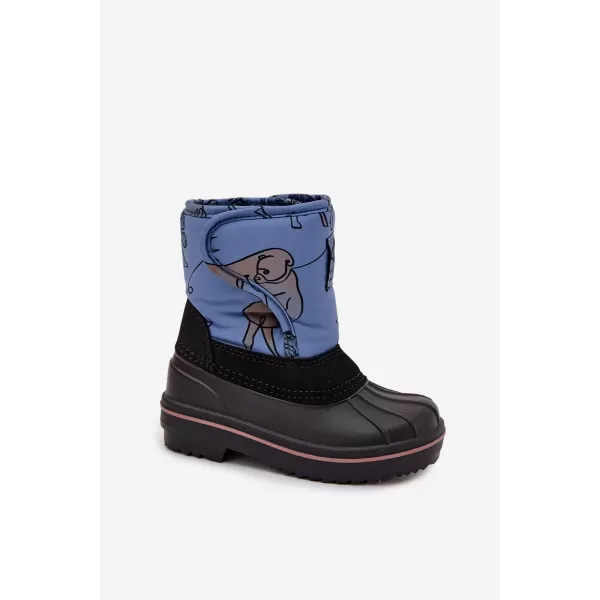  Detské snehule LEE COOPER LCJ-25-10-3774 BLACK 