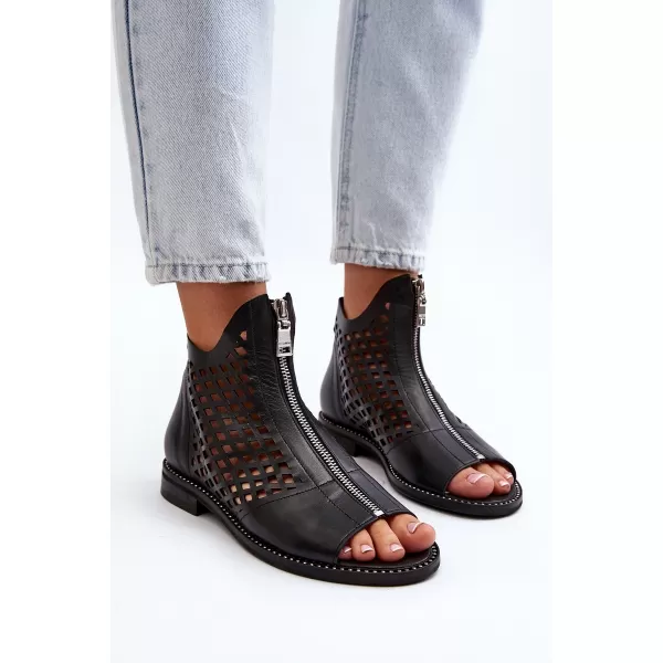  Dámske sandále ZAZOO 977/L BLACK 