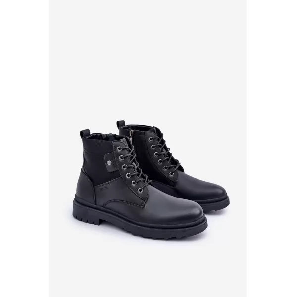  Pánske topánky BIG STAR OO174166 BLACK Big Star Shoes 