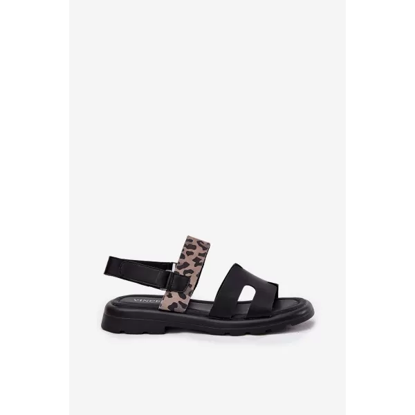  Dámske sandále VINCEZA 66780 BLACK 