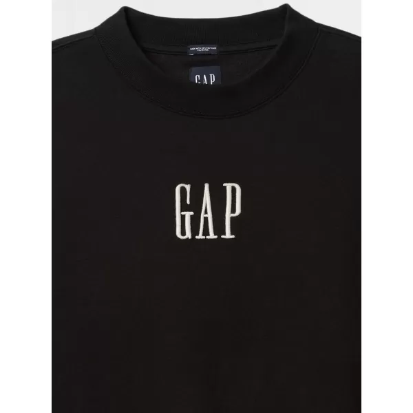  Pánska mikina GAP CORP LOGO SWEATSHIRT 648026-10 TRUE BLACK 