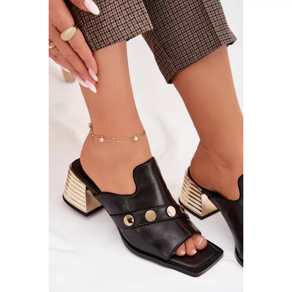  Dámske sandále D&A CR61-3063 BLACK 