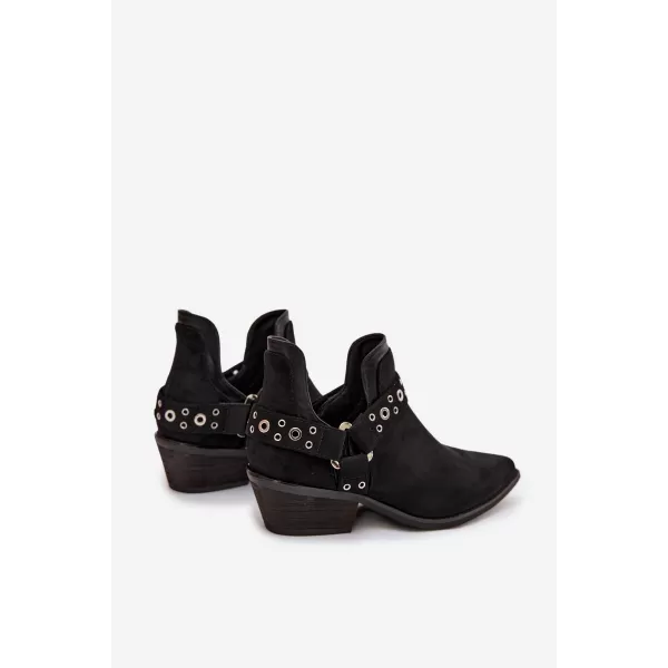  Dámske topánky BOTO VANNESSAE 41391 BLACK 