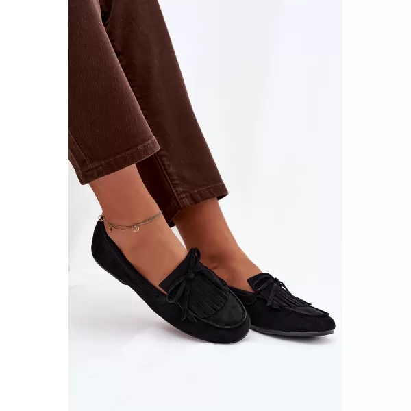  Dámske mokasíny BOTO JANELISSE 41308 BLACK 