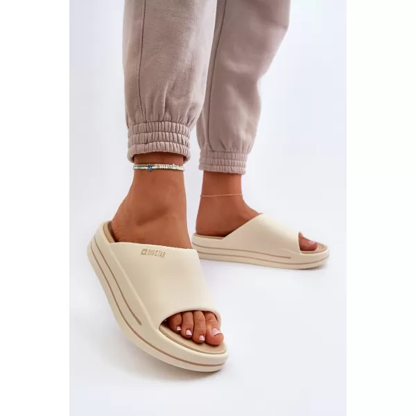  Dámske topánky BIG STAR NN274A034 BEIGE Big Star Shoes 