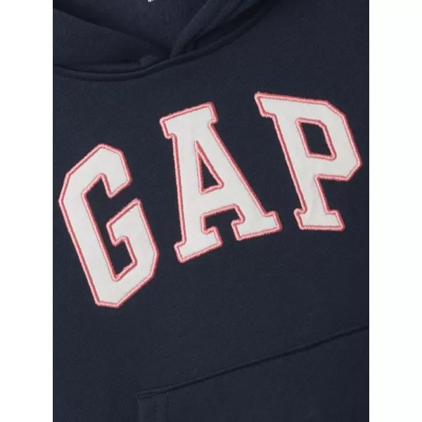  Detská mikina GAP LOGO PULLOVER HOODIE 618806-02 TAPESTRY NAVY 