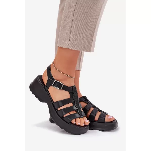  Dámske sandále ZAXY RR285117 BLACK 