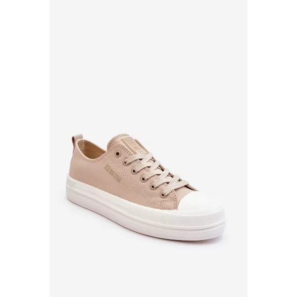  Dámske tenisky BIG STAR LL274969 BEIGE Big Star Shoes 