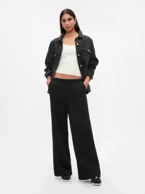 Dámske tepláky GAP BAGGY SWEATPANTS 672610-00 TRUE BLACK