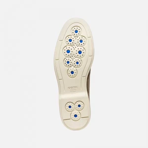  Pánske mokasíny GEOX SPHERICA EC17 G014394 ŠEDÁ 